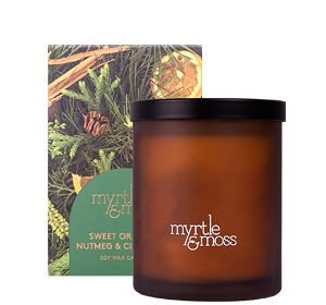 Sweet Orange, Nutmeg & Cinnamon Candle 50hr